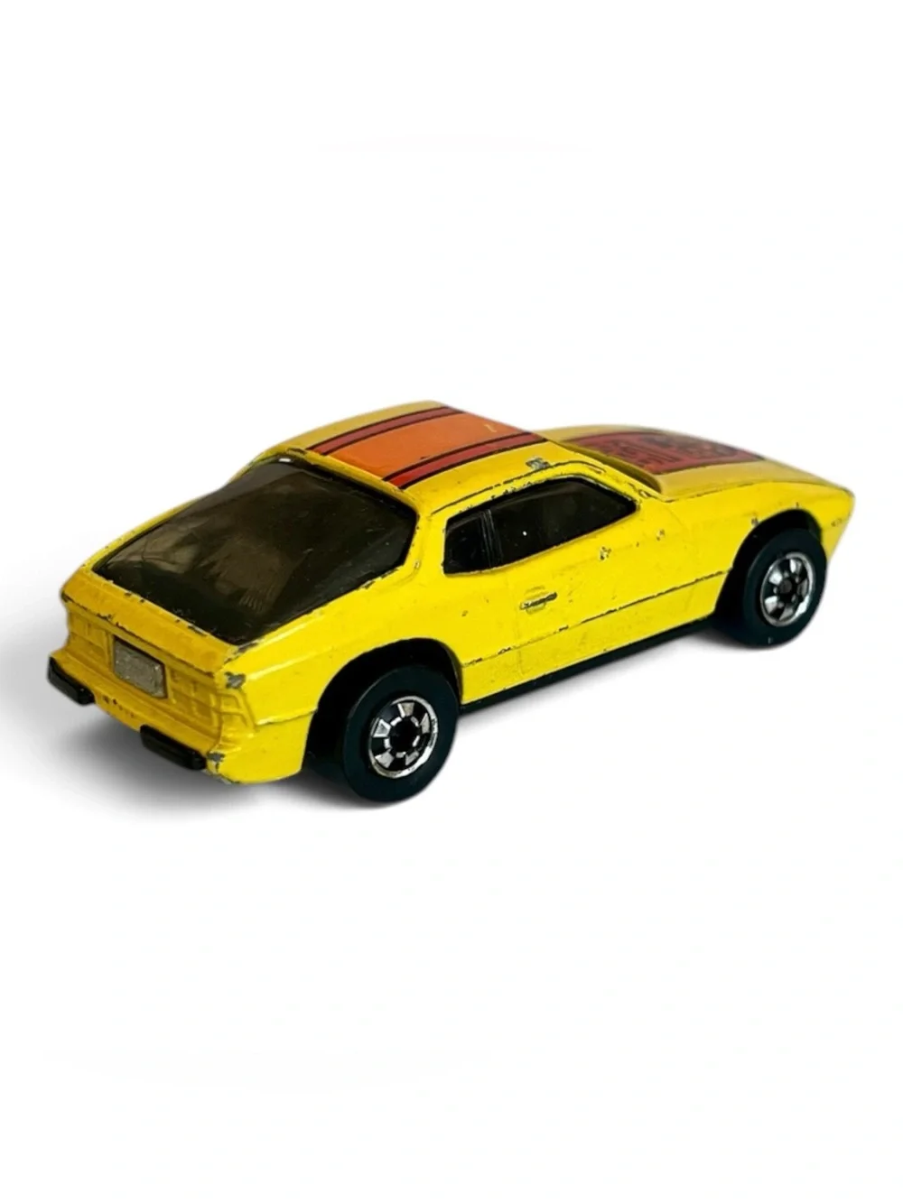 Hot Wheels Upfront 924 Porsche Yellow 1978 Hong Kong Blackwall